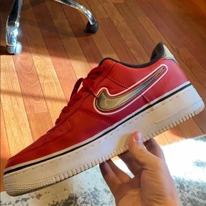 Nike Air Force 1 low top NBA package Bulls size 12